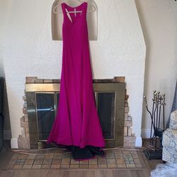 Fuschia Long Dress