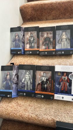 Star Wars action figures (various)