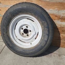 Utility Trailer Spare Tire
