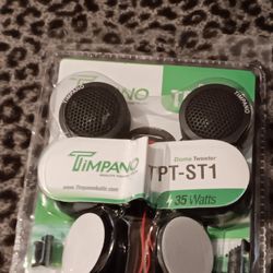 New Timpano Dome Tweeters 