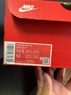 Nike Air max 90 flyknit size 10.5