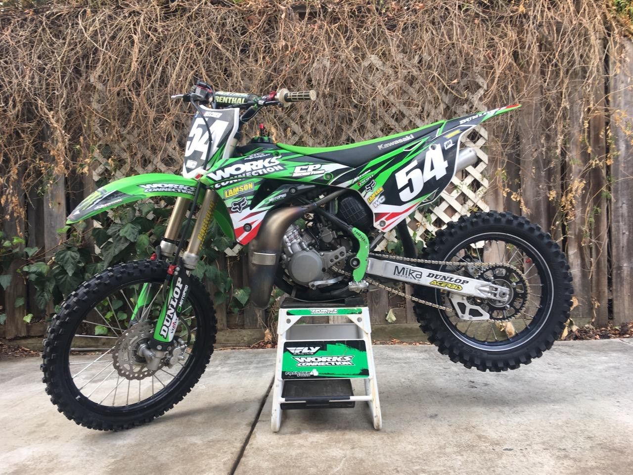 2014 KAWASAKI KX100 KX 100 SUPERMINI