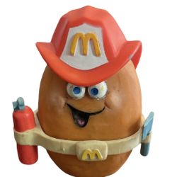 Fire fighter McNugget 1988 Happy meal toy