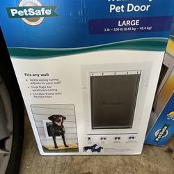 Petsafe Wall Entry Pet Door -Large
