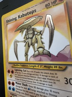 rare kabutops card Alakazam ex Secret Rare Fates Collide 125/124, NM Pokemon Card main image 1
