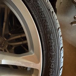 Corvette Rims (stock) And New Tires