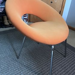 Modern Minimalistic Orange Chair I Can Work With You On Prices