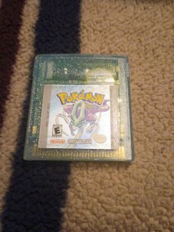 Pokemon crystal version gameboy