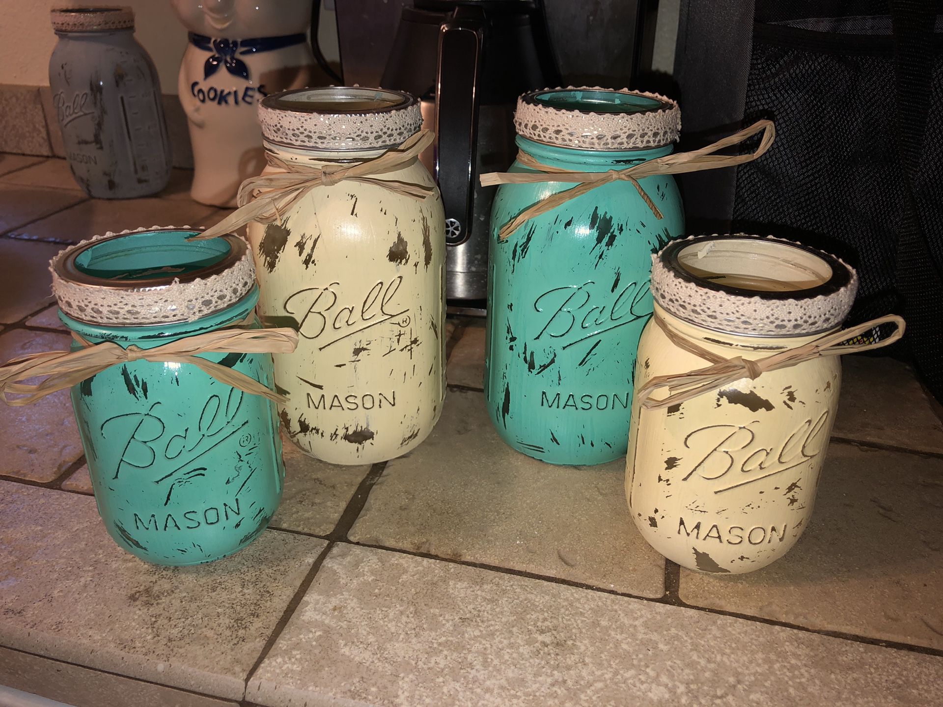 Decorative mason jars