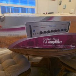 Radioshack 250W Stereo PA Amplifier (includes Phono)