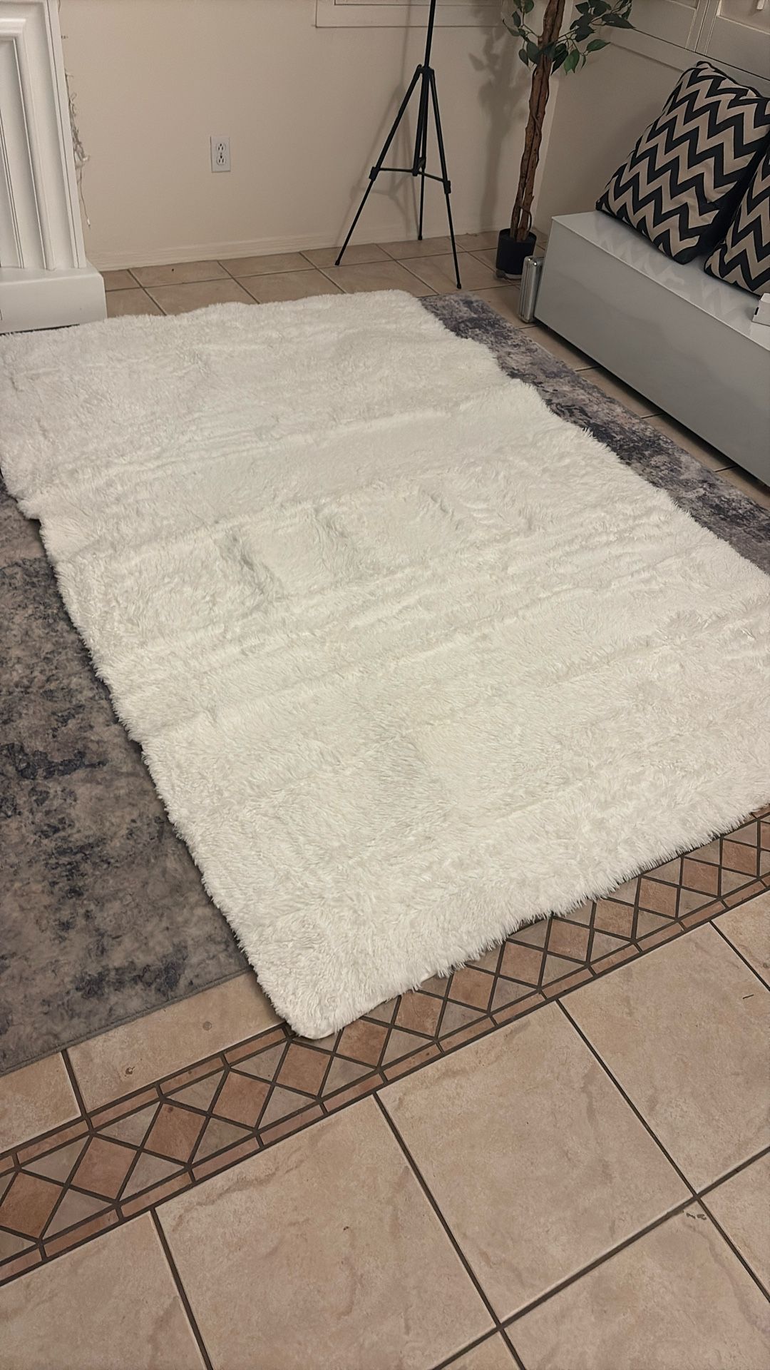 White Area Rug
