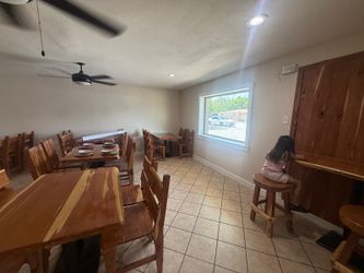 Cedar wood restaurant tables and more