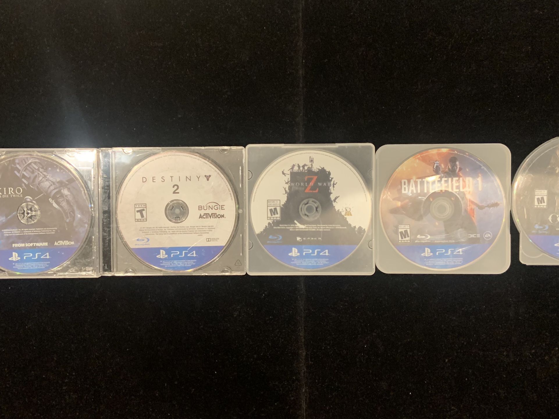Sony PlayStation 4 PS4 Game Lot (5 Games)DESTINY 2+more(Post Nintendo Era)