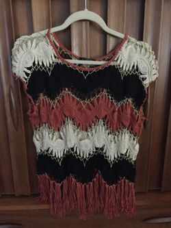 Lovely crochet style blouse