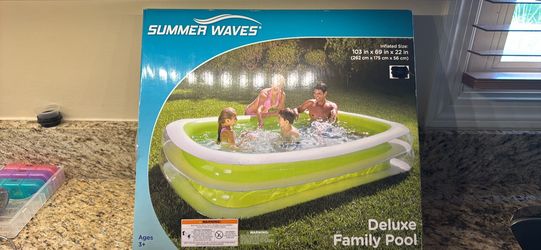 Summer Waves Deluxe Family Pool