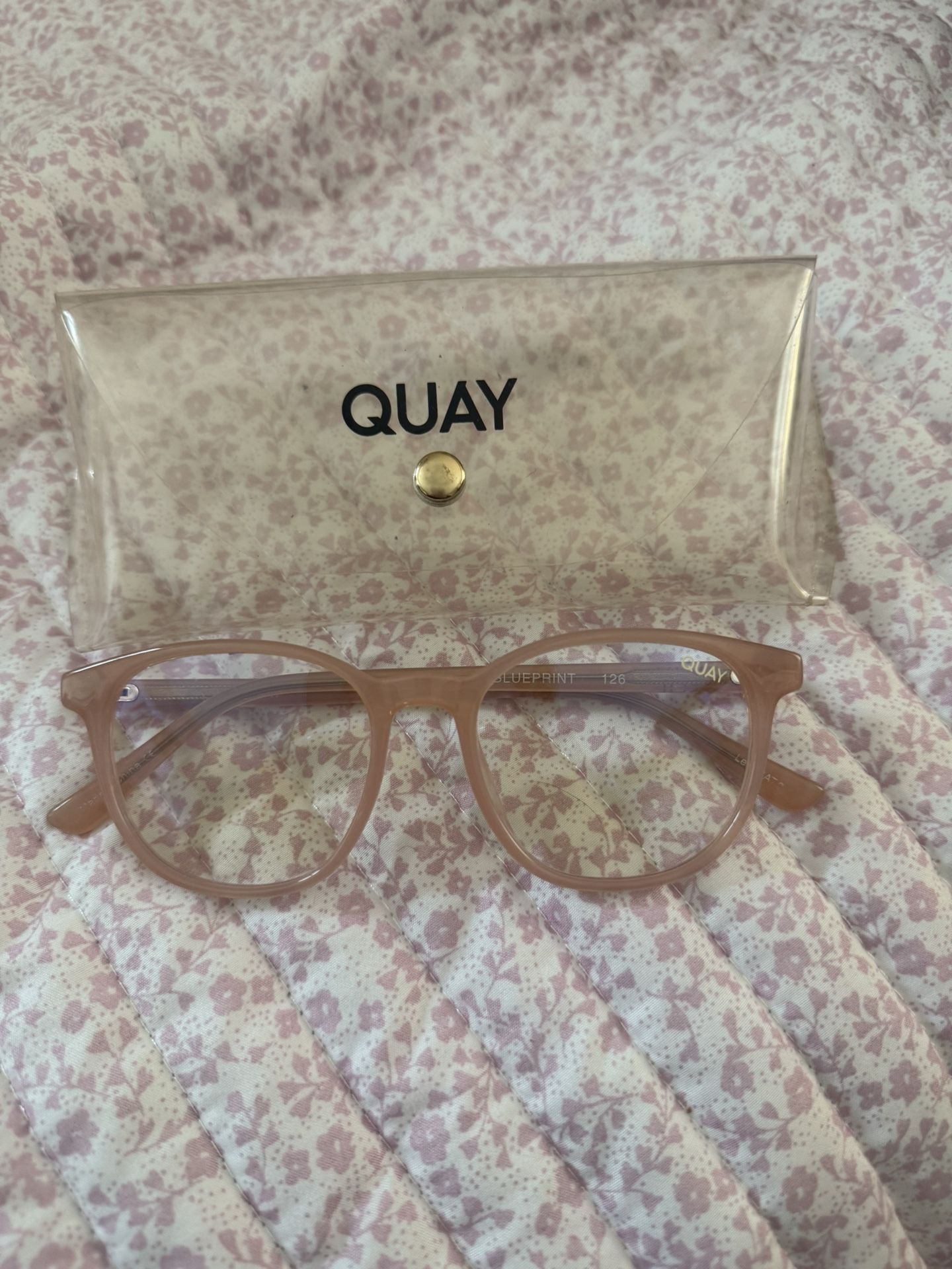 Quay Blue LED Glassess