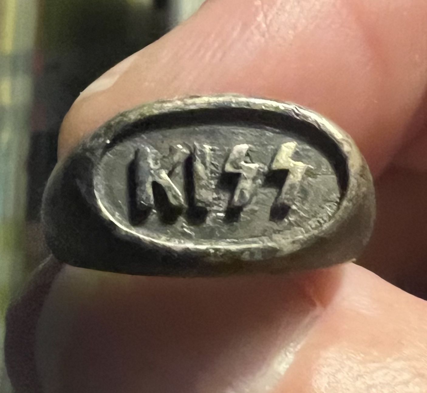 KISS, THE BAND RING STERLING SILVER
