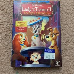 Disney Lady And The Tramp 2 DVD 