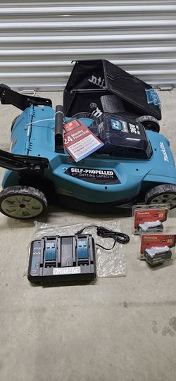 New Malita 18VX2 Self-Propelled Lawnmower