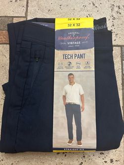 Weatherproof Vintage Men's Straight Fit Tech Pants size 32x32
