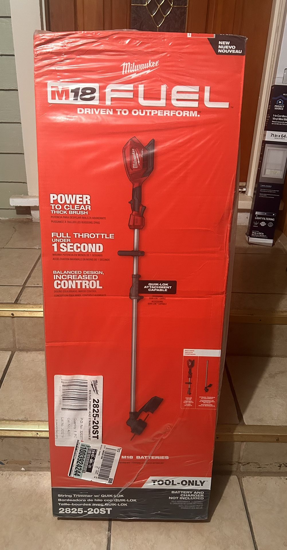 String Trimmer With Quick-Lok