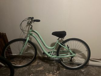 Bicycle,teal With Cushion Seat