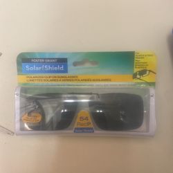 Foster Grant Solar Shield Clip On Sunglasses 