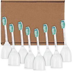 Philips Sonicare E Series Replacement Brush Heads 8 Pack Brand New 