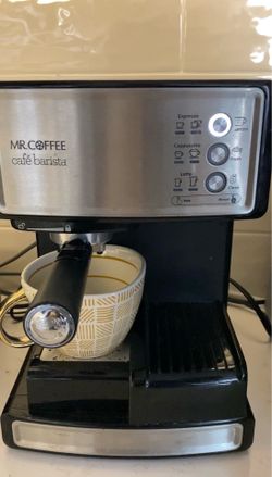 Mr. Coffee, Cafe Barista, Espresso Machine