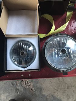 Harley 5 3/4, 2-7" and 3-4 1/2" lenses