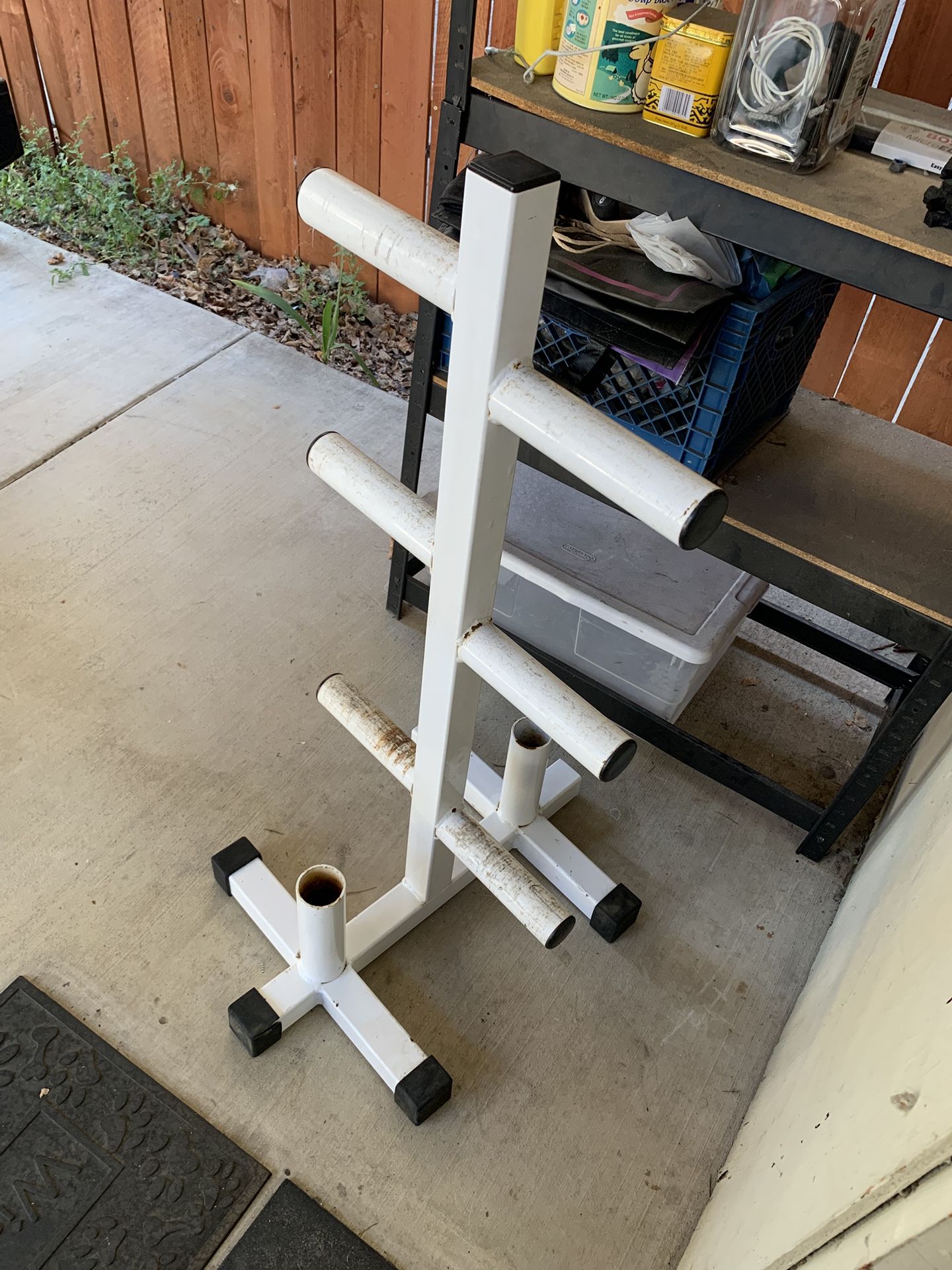 Heavy Duty Olympic Weight Tree