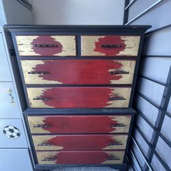Mahogany 7 Drawer Dresser