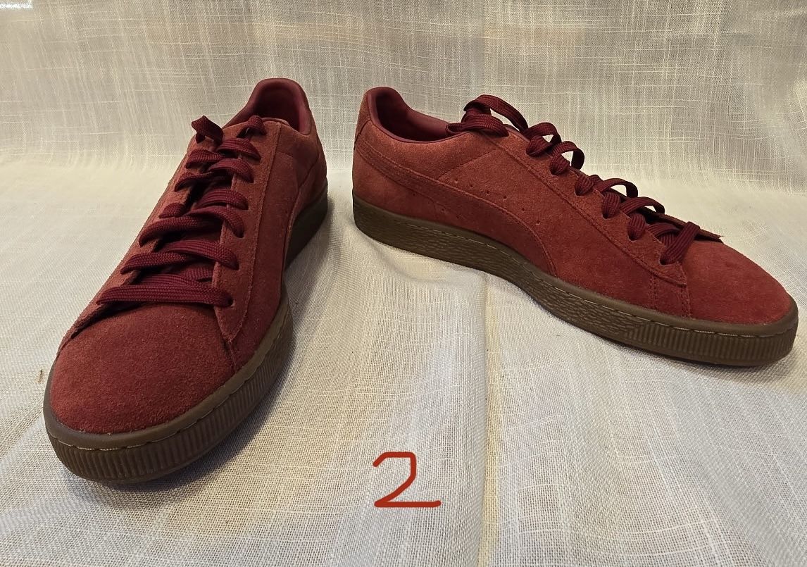 Men’s Red Suede Puma