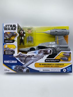Star Wars Hasbro The Mandalorian N-1 Starfighter Grogu New and Sealed