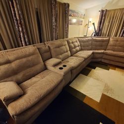 Living Room Couch/Recliner Set