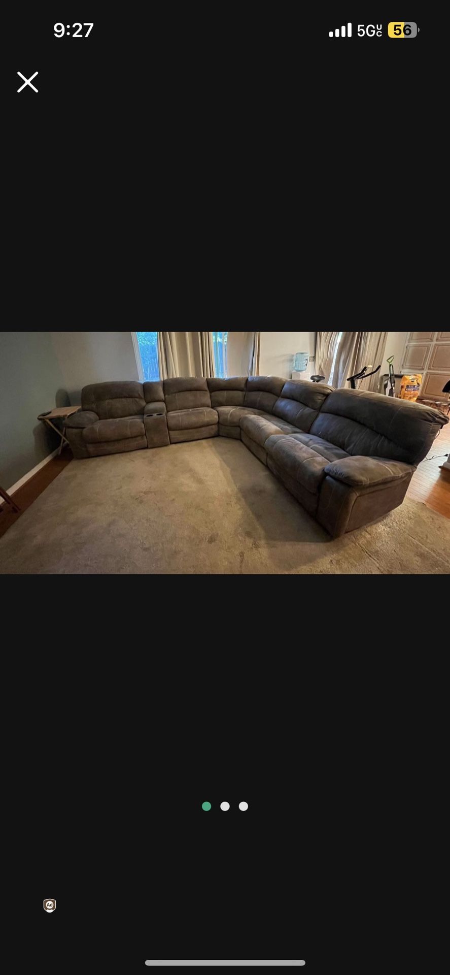 Gently Used Ashley Furniture Sofa