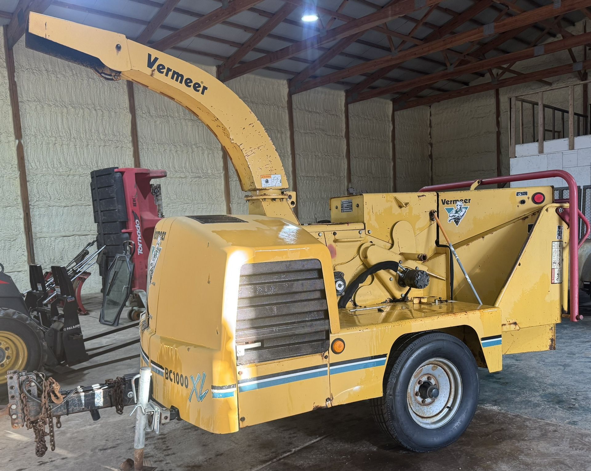 Selling a Vermeer BC1200XL Wood Chipper Diesel Toro Dingo Exmark Wright Stander Scag Trailer Stihl Echo John Deere Hustler Redmax Ferris Western Boss