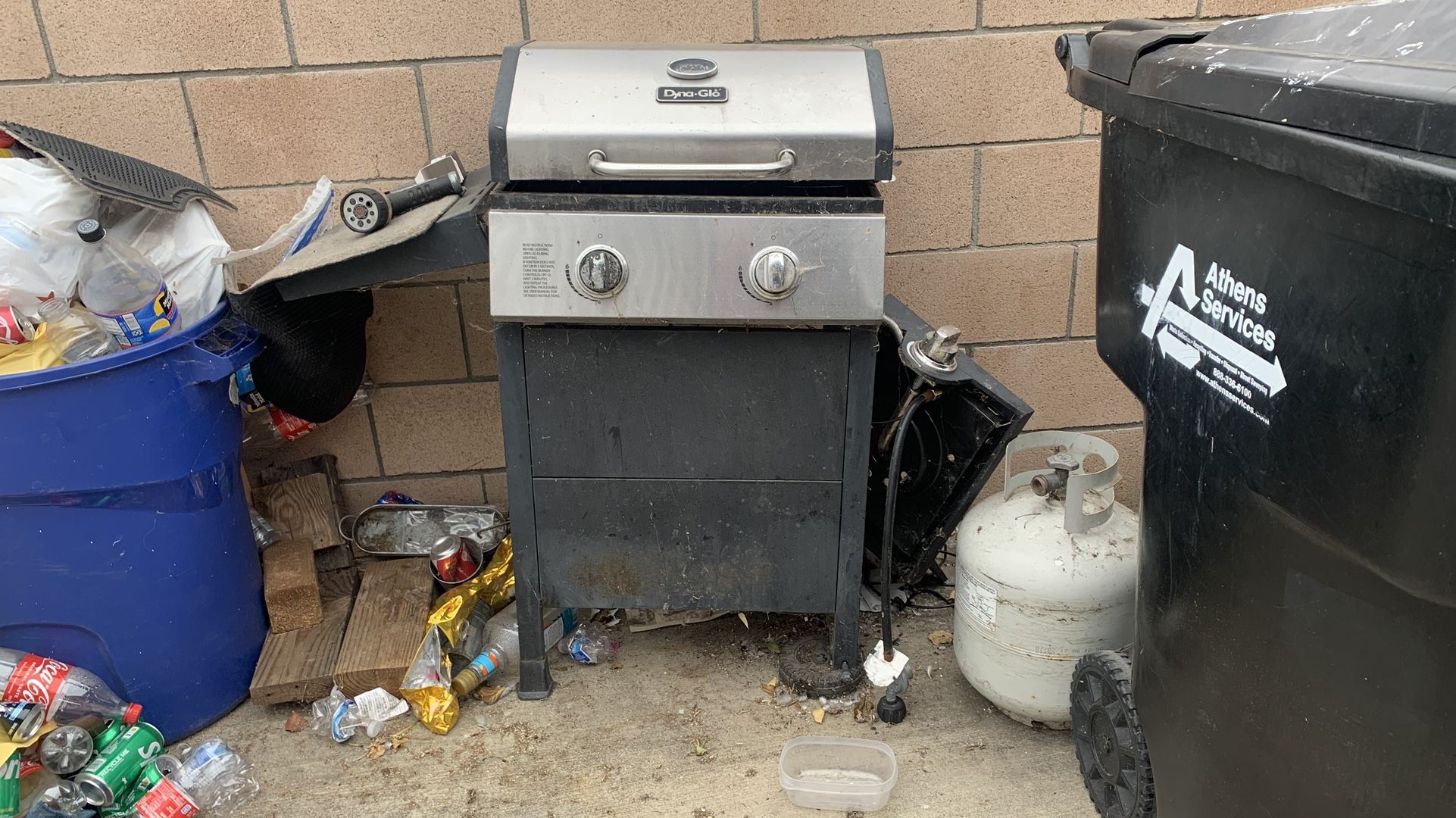 Free BBQ Grille and Tank