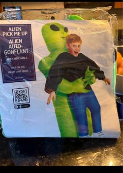 Morph, Alien Costume Kids, Halloween Costumes for Kids Inflatable Costume for Kids, Built-In Fan for