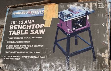 Benchtop table saw