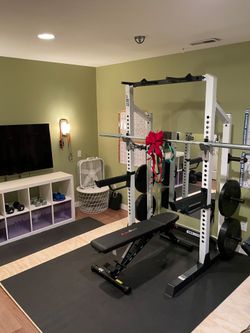 Squat Rack with bench