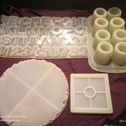 Molds- Silicone Material For Arts And Crafts