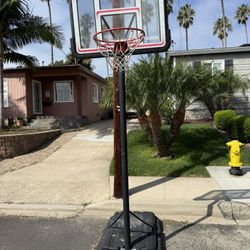 Free Height Adjustable Basketball Hoop