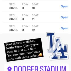 Dodger Tickets