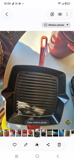 Staub cast iron grill pan
