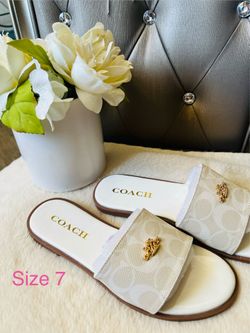Coach sandals