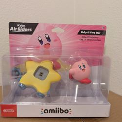 Nintendo Kirby Air Riders amiibo Kirby & Warp Star