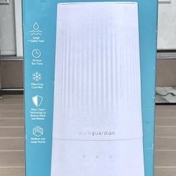 Pure Guardian Humidifier 1 Gal Top Fill Ultrasonic Cool Mist + Aromatherapy Tray