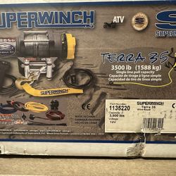 New 12 Volt 3500lbs Winch 
