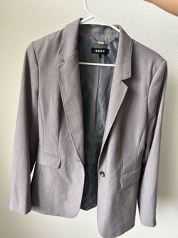 Size 4 DKNY Grey Blazer Worn Once